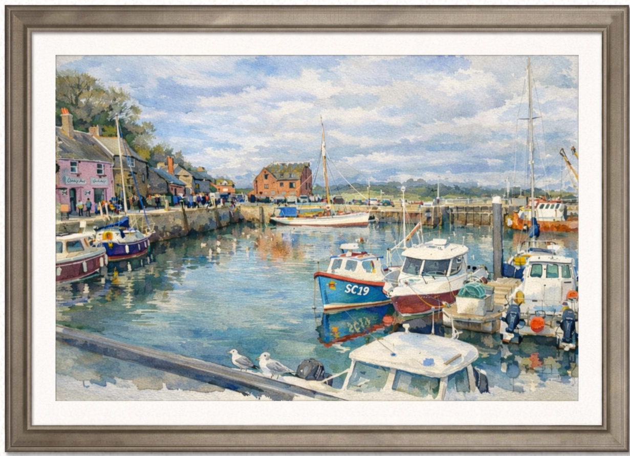 Padstow Harbour Reflections - Padstow - Cornwall