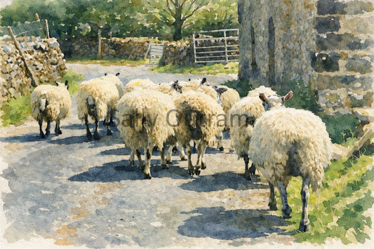 Dales' Traffic Jam - North Yorkshire