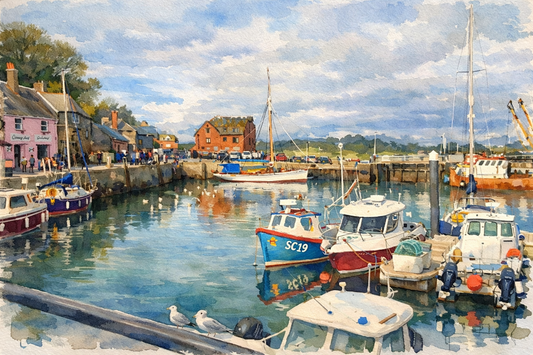 Padstow Harbour Reflections - Padstow - Cornwall