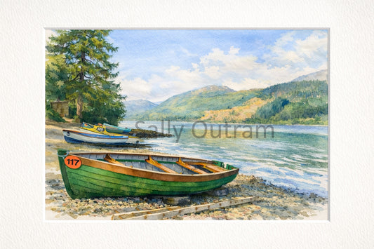 Quiet Morning on Loch Ness - Scotland