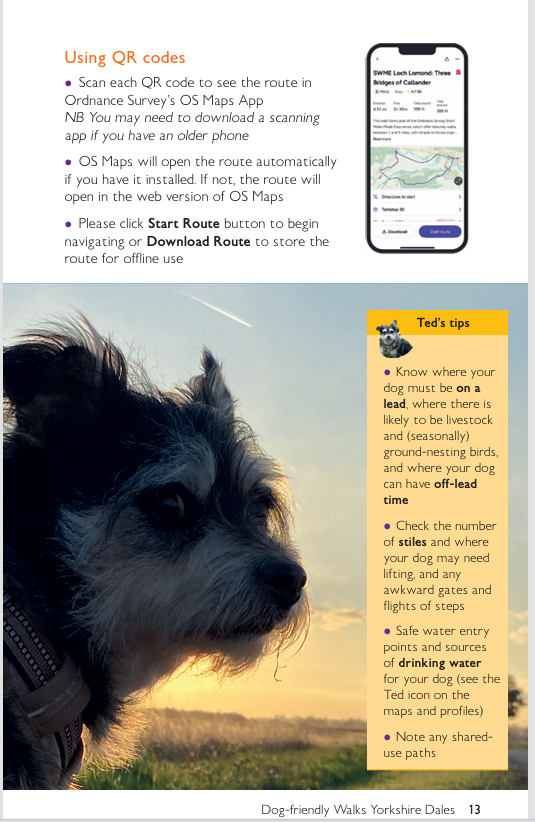 OS Short Walks Made Easy DOG FRIENDLY WALKS - YORKSHIRE DALES