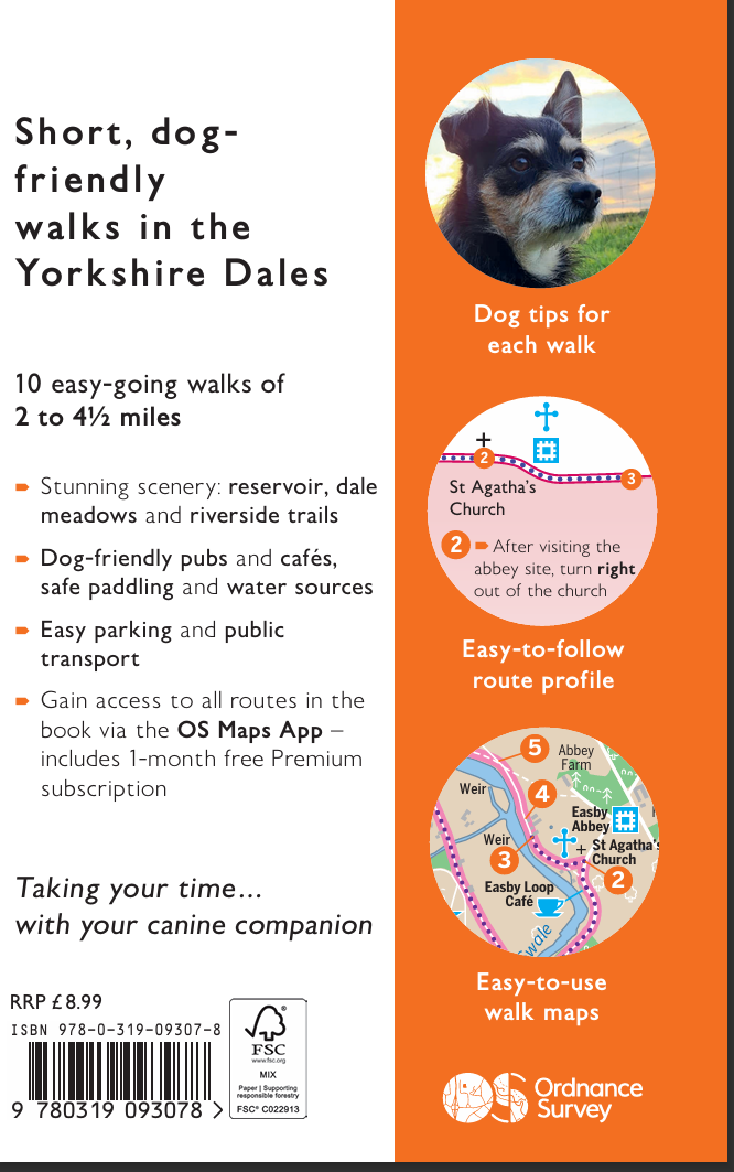 OS Short Walks Made Easy DOG FRIENDLY WALKS - YORKSHIRE DALES