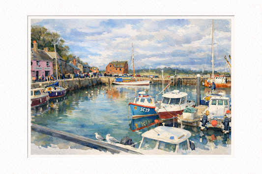 Padstow Harbour Reflections - Padstow - Cornwall